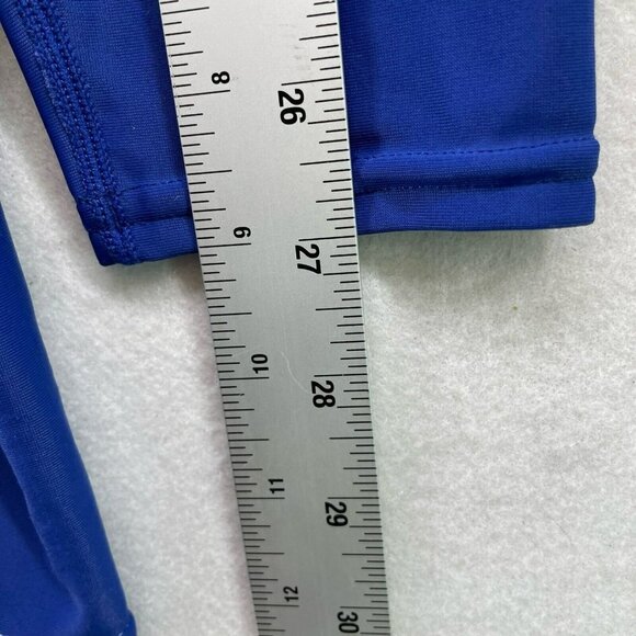 Easton Power Surge Shirt Men Sz XL White Blue Colorblock High Performance Fitted - Picture 6 of 13